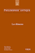 Philosophie antique, no 21